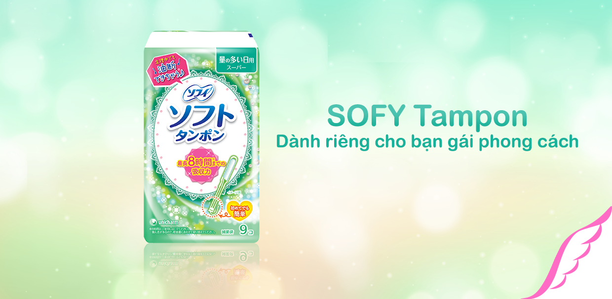 SOFY Tampon Siêu Mềm